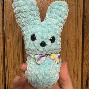 Plush Blue Bunny Toy
